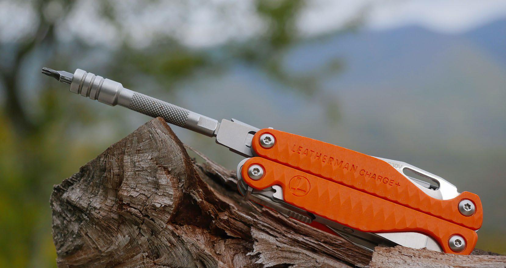 Мультитул Leatherman Charge Plus G10, удлинитель держателя бит, — удобный и полезный аксессуар